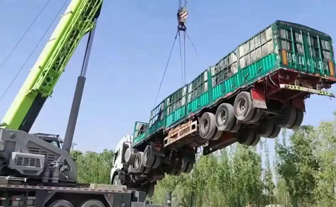 天桥区道路脱困救援案例